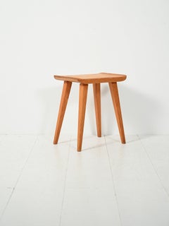 Swedish vintage stool "Visingsö" by Carl Malmsten