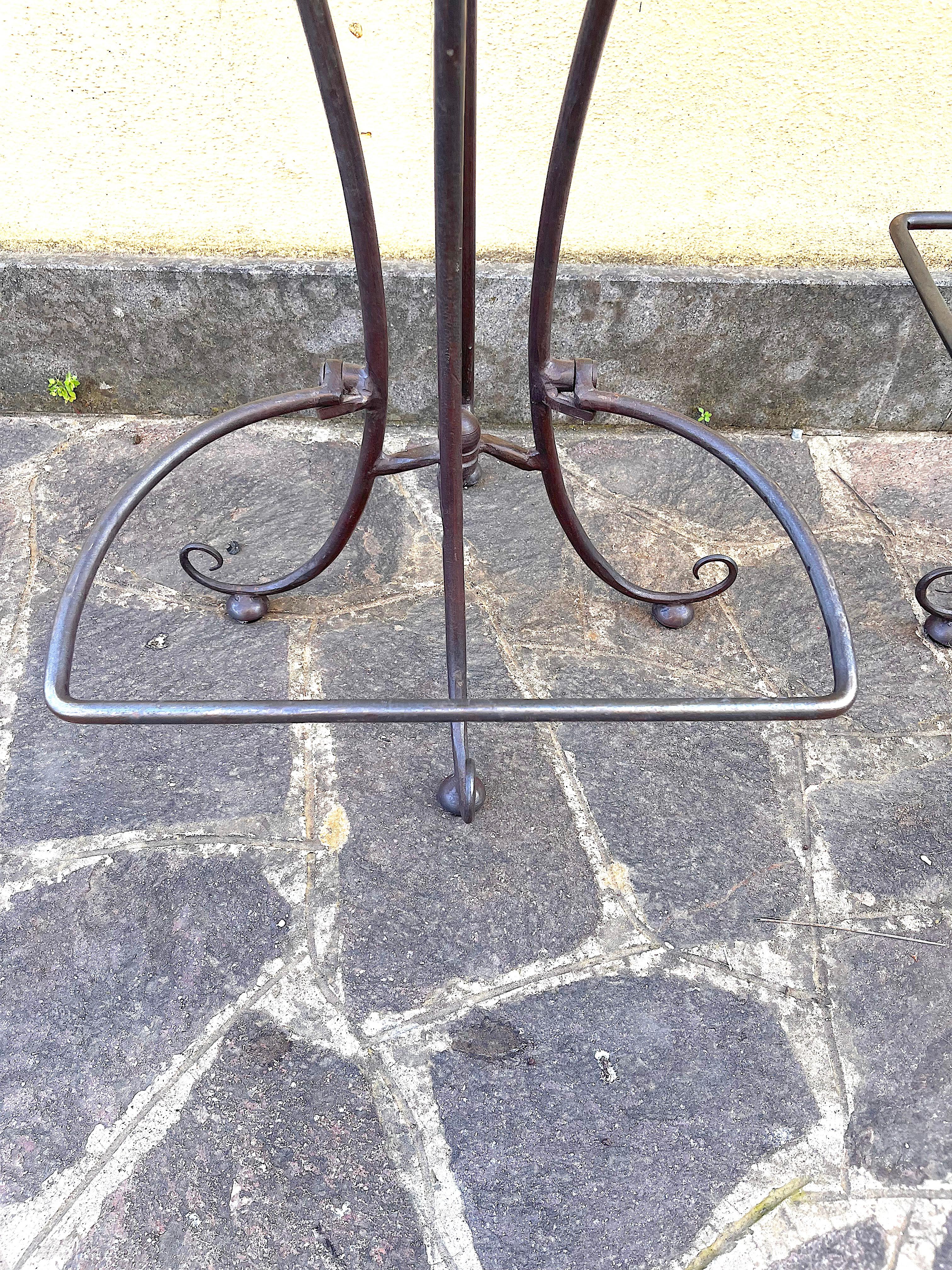 Industrial iron stool For Sale 2