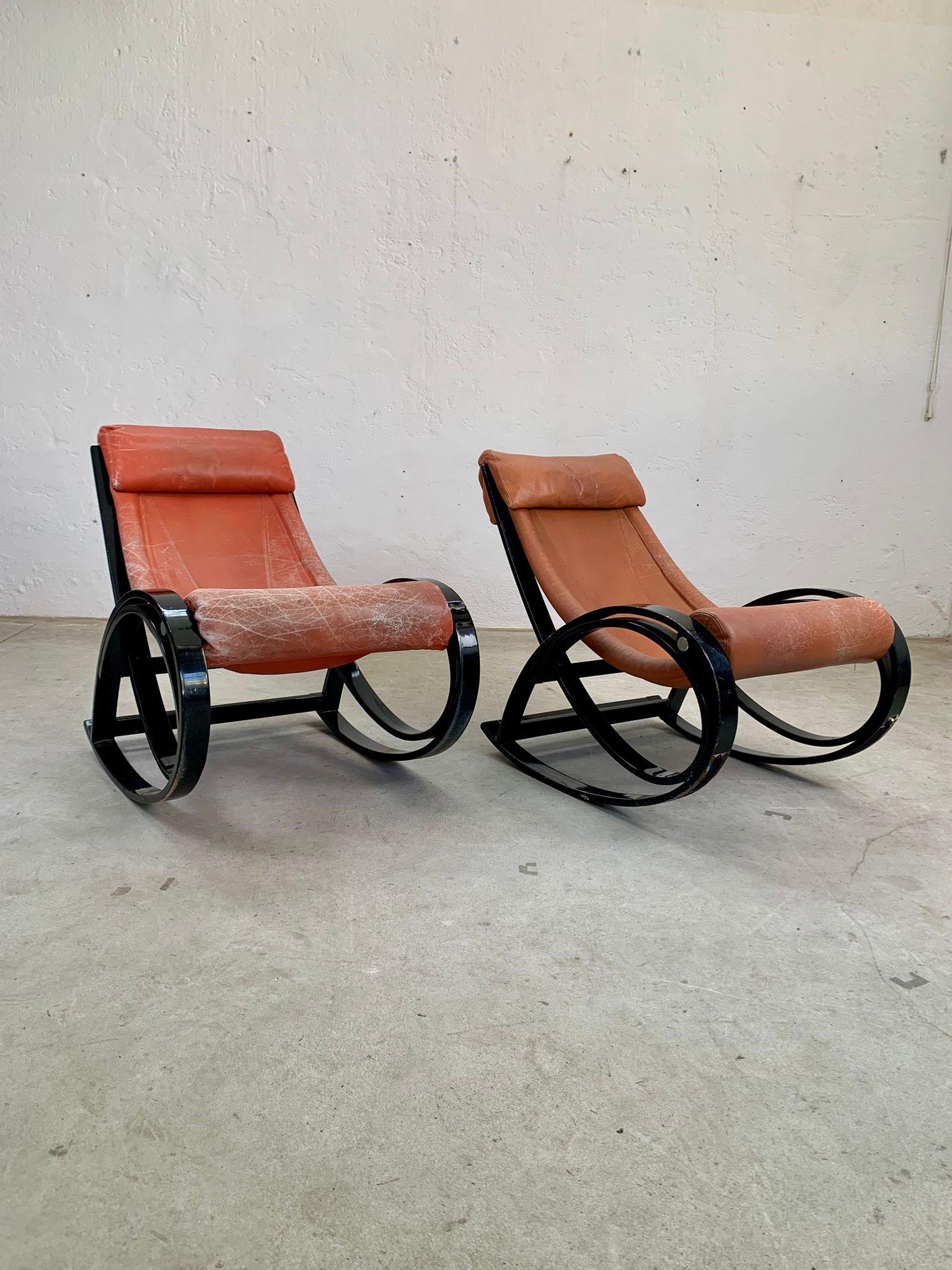 Fauteuils Sgarsul par Gae Aulenti pour Poltronova, Italie, années 1960 en vente 3