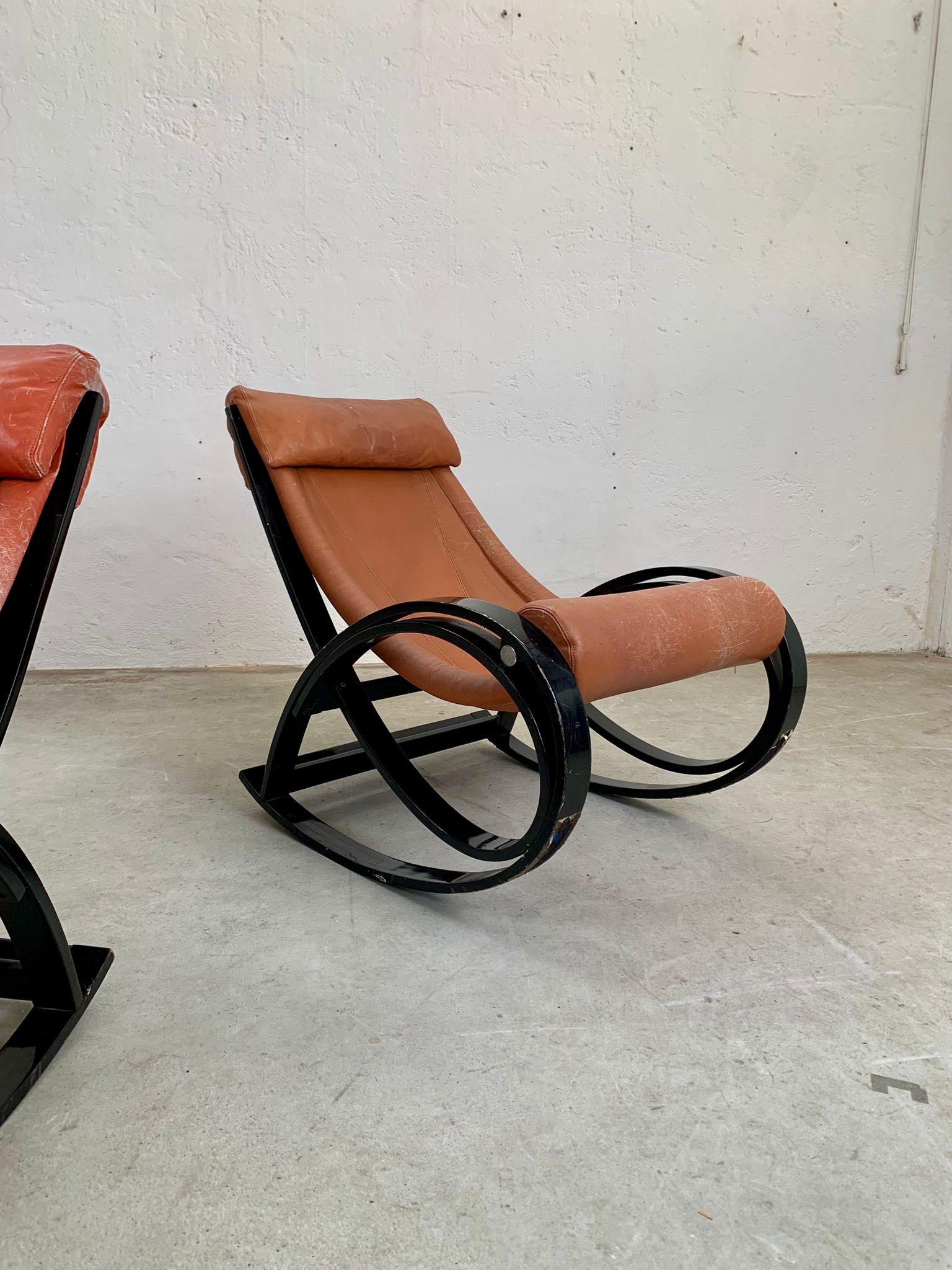 Fauteuils Sgarsul par Gae Aulenti pour Poltronova, Italie, années 1960 en vente 4
