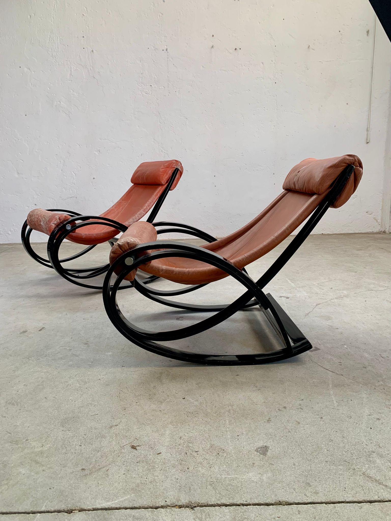 Fauteuils Sgarsul par Gae Aulenti pour Poltronova, Italie, années 1960 en vente 1