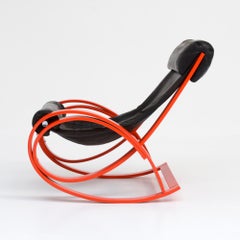 Chaise à bascule Sgarsul de Gae Aulenti pour Poltronova