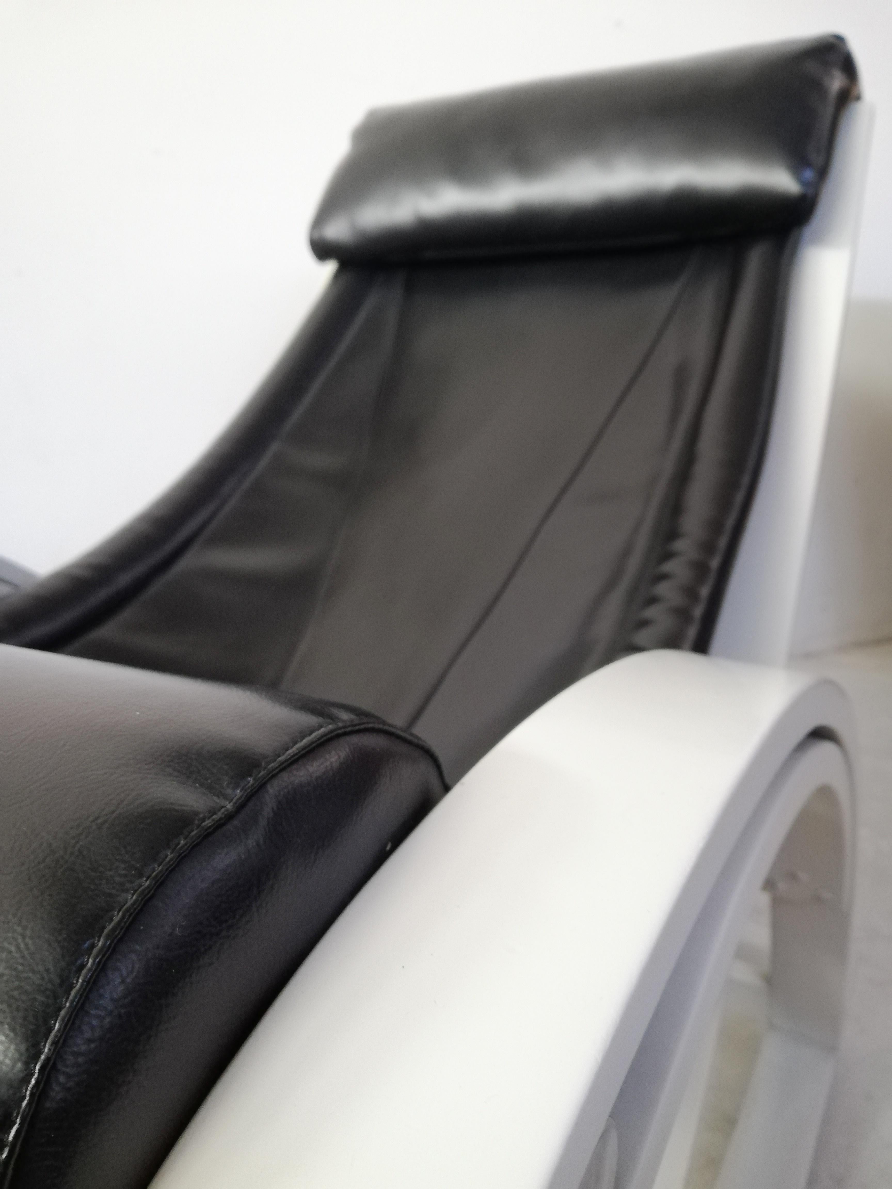 Sedia a dondolo Sgarsul di Gae Aulenti per Poltronova In condizioni buone in vendita a Roma, IT