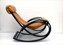 Sgarsul Rocking Chair Designed by Gae Aulenti for Poltronova