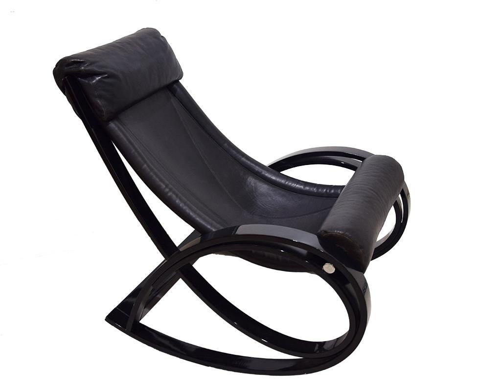Italian Sgarsul Rocking Chair