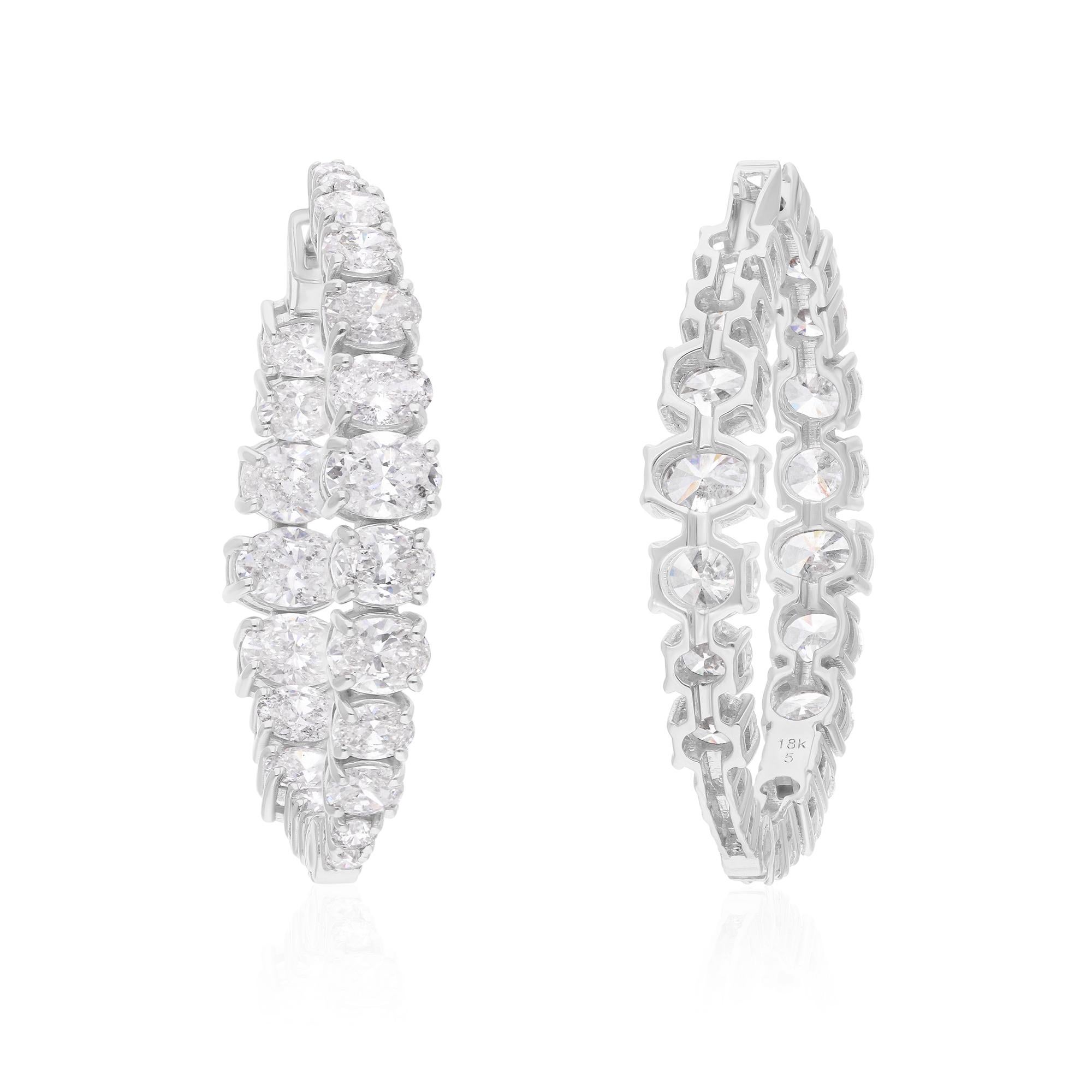 Cast from 14-karat gold, these exquisite earrings are handset with 7.43 carats of sparkling diamonds.

FOLLOW SPECTRUM JEWELS storefront to view the latest collection & exclusive pieces. Spectrum Jewels is proudly rated as a Top Seller on 1stdibs