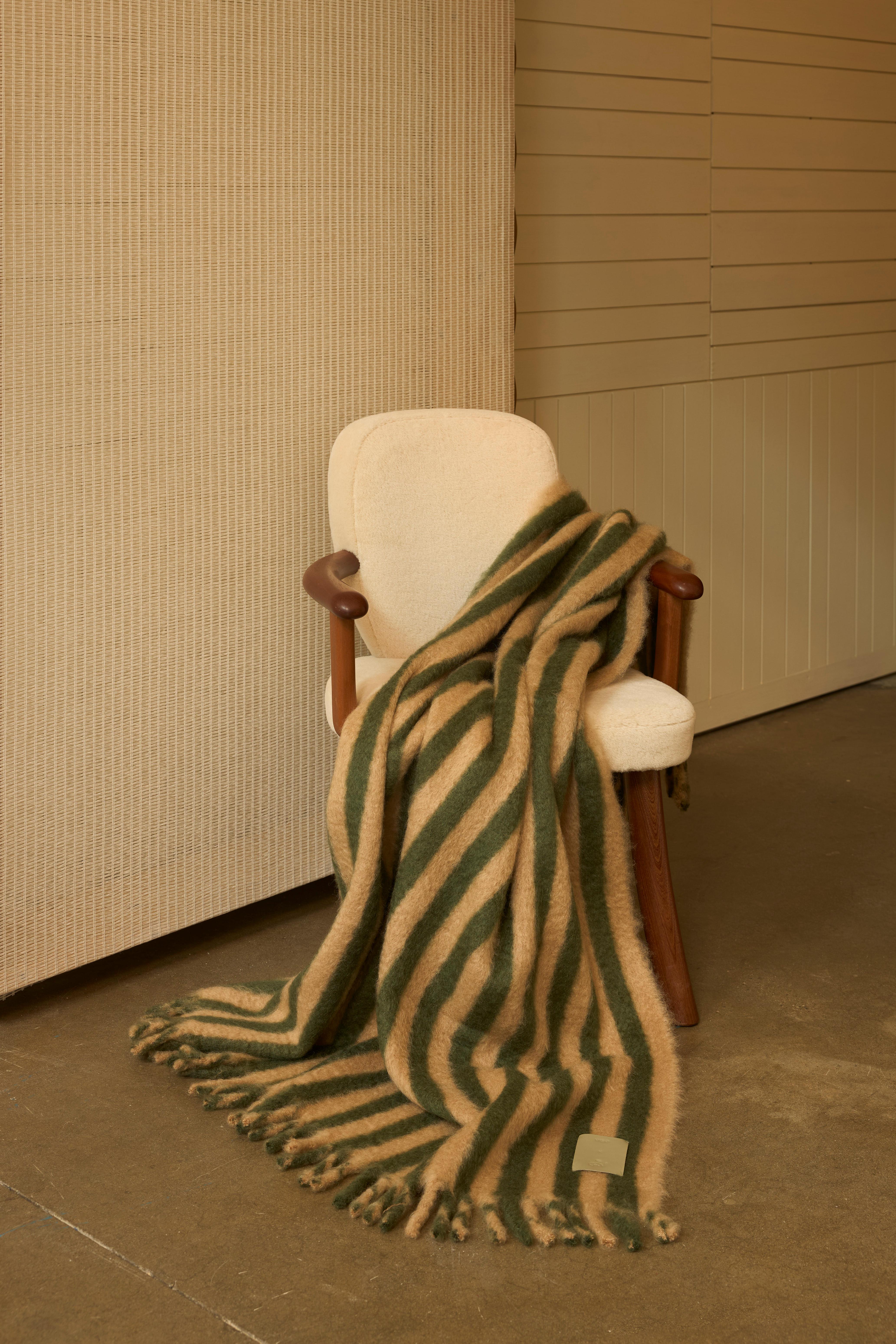 Spanish SGV Mohair Blanket 0305 For Sale