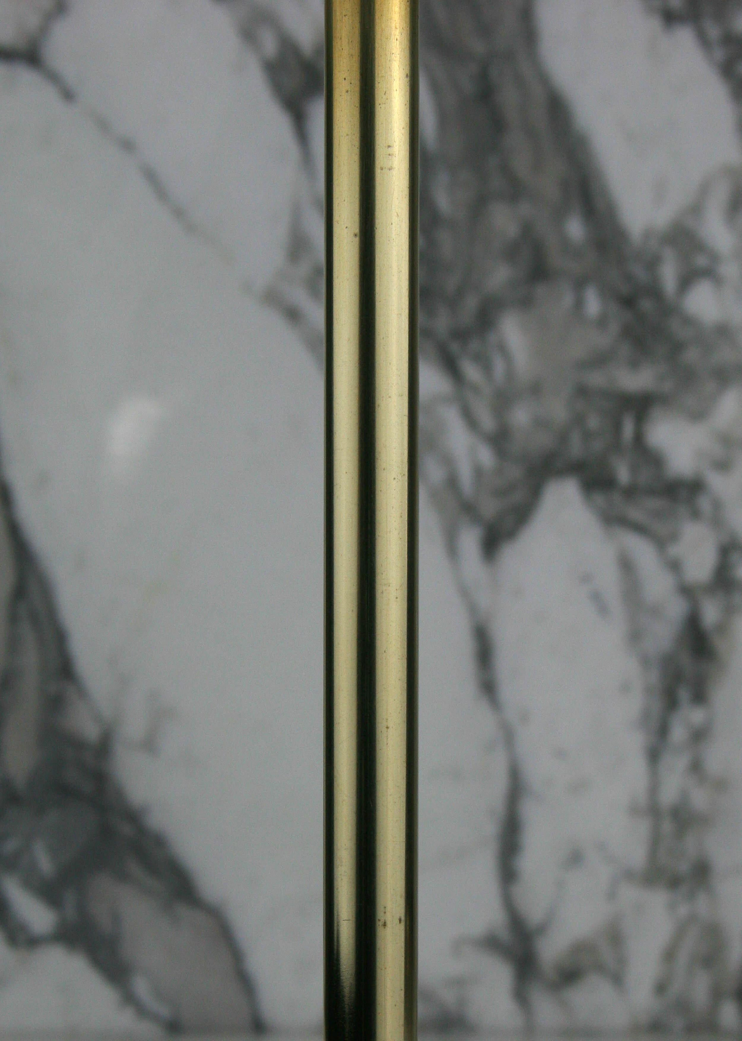 Contemporary SH-00 High Sculptural Lamp of Brass, Marble and Alabaster