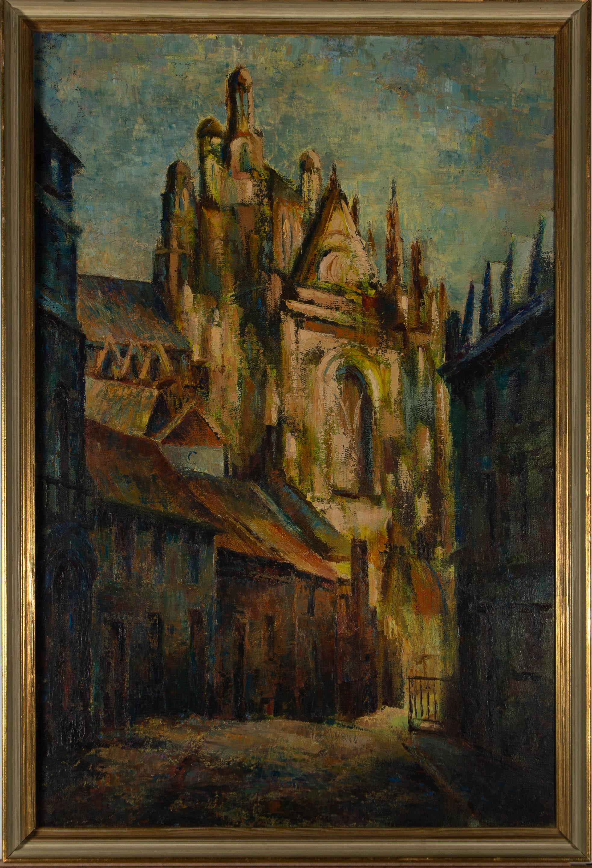 S.H. - 20th Century Oil, Cathedral View 1