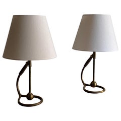 SH Listing Italian Functionalist Designer, Organic Table Lamps,