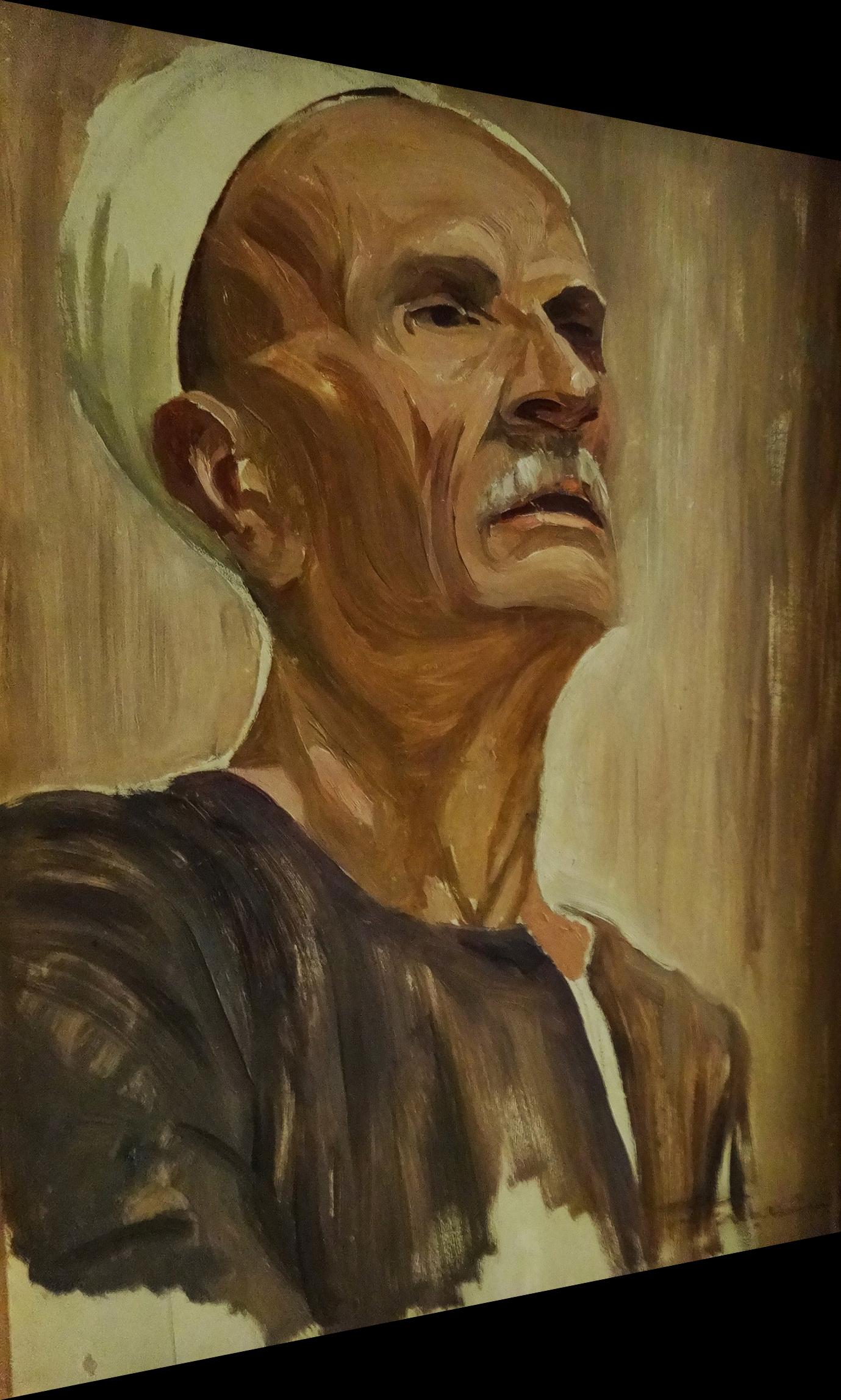 farmer portrait painting