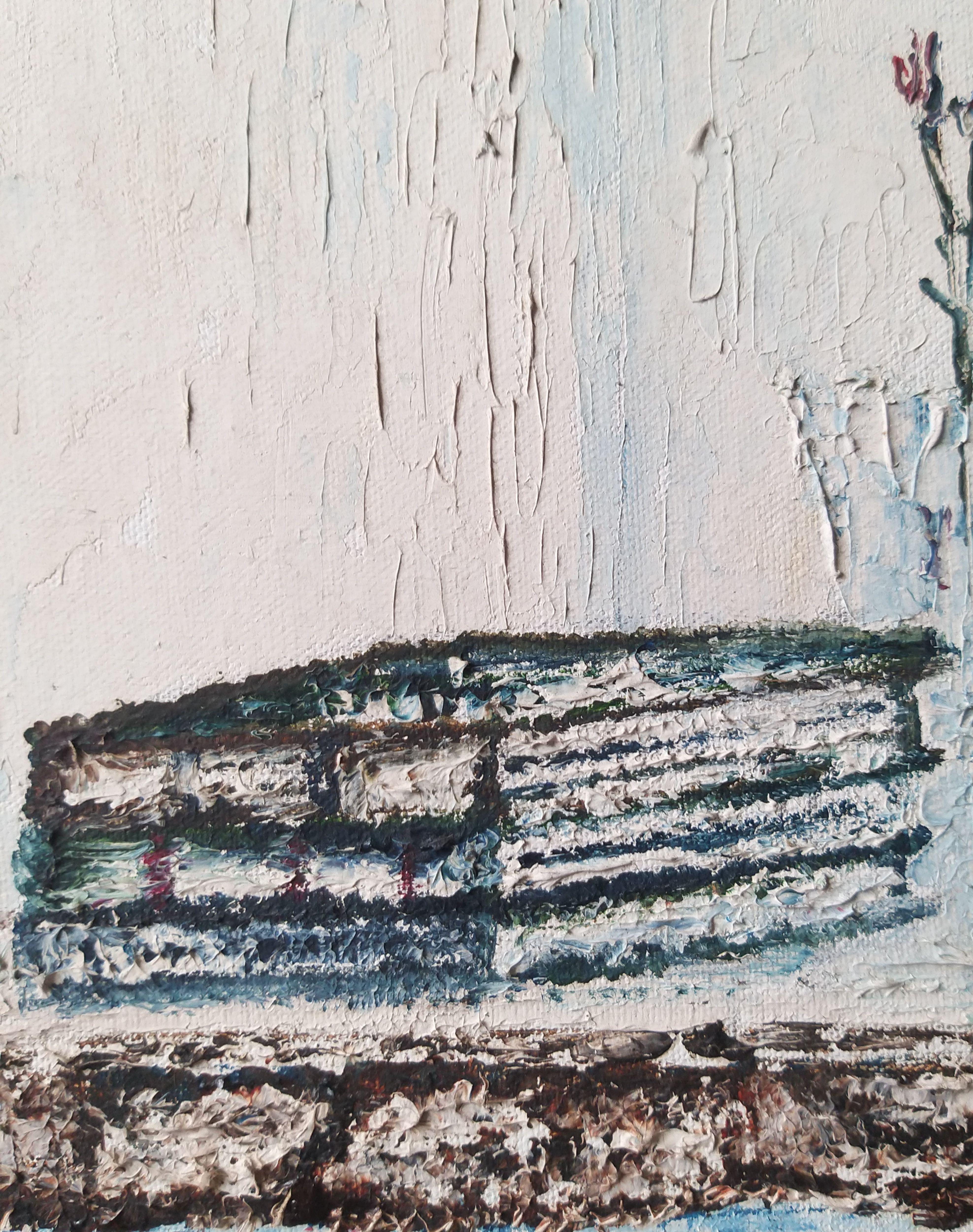 The Books (series), Painting, Oil on Canvas For Sale 4