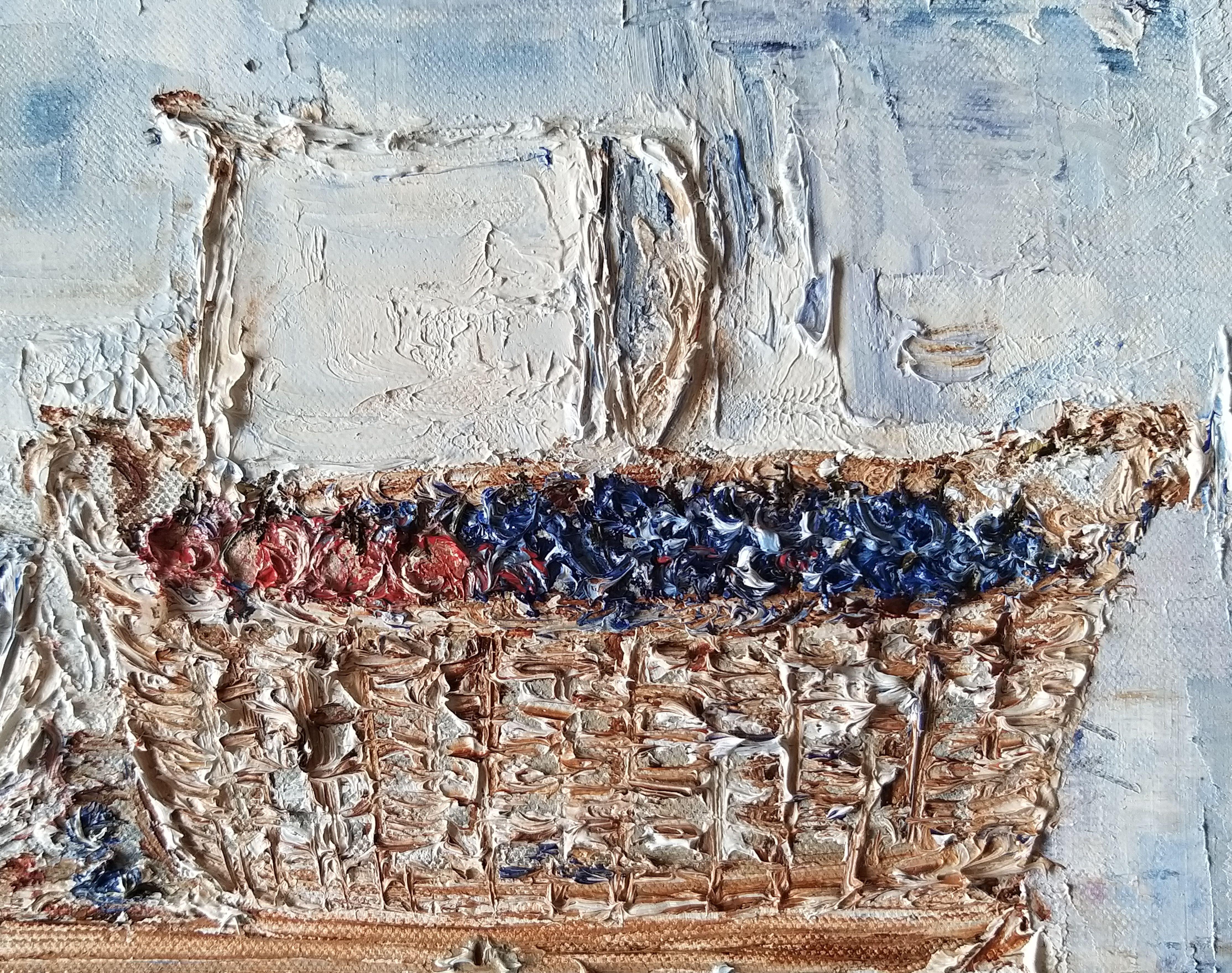 The Berries, Painting, Oil on Canvas For Sale 2