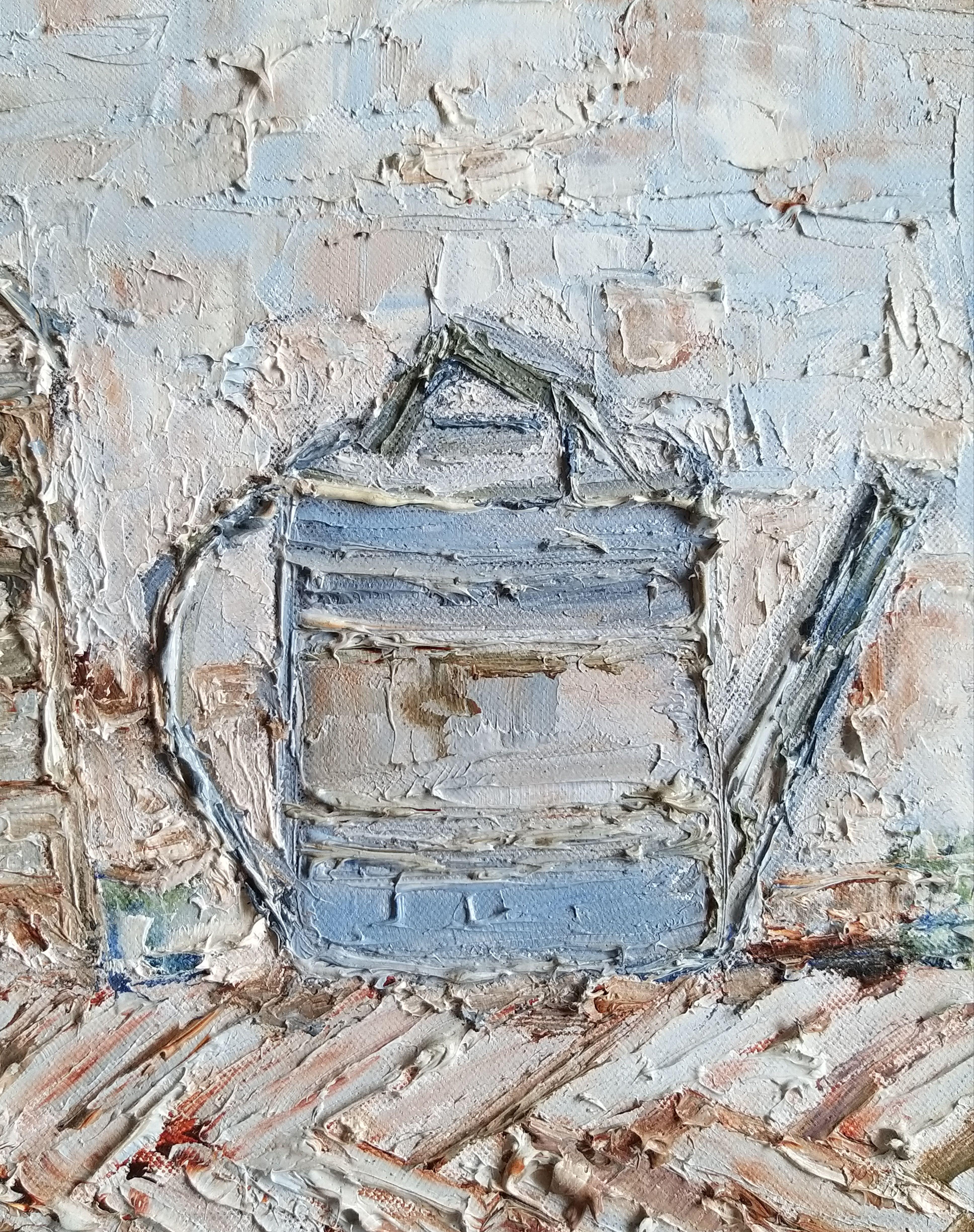 The Window, Painting, Oil on Canvas For Sale 2