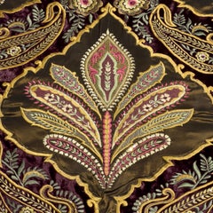 Jaal - Kairi (Paisley) - Velvet Edition - Embroidered Tapestry Wall Hanging