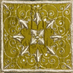 Vintage - Cuscino di Greene & Greene - Arazzo ricamato da parete