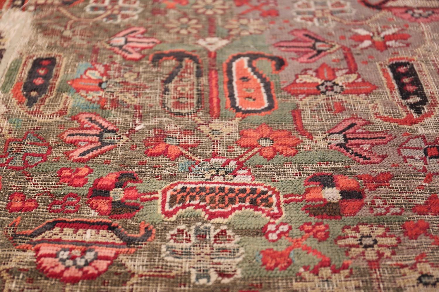 Antiker dekanischer indischer Teppich aus dem 18. Jahrhundert. 11 ft x 15 ft 5 in  im Angebot 2