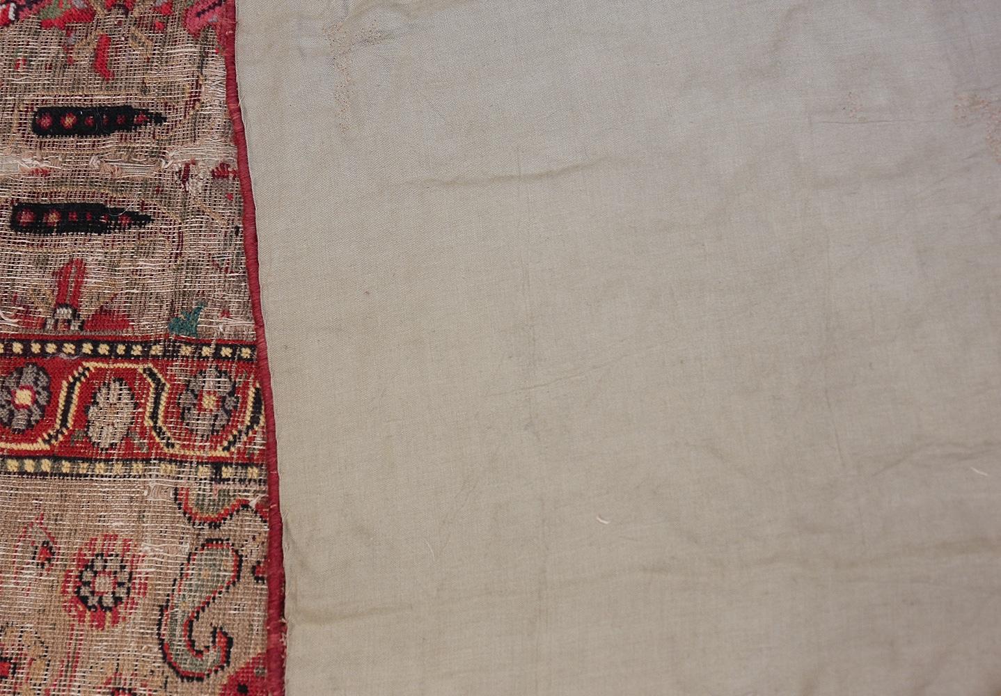 Antiker dekanischer indischer Teppich aus dem 18. Jahrhundert. 11 ft x 15 ft 5 in  (Agra) im Angebot