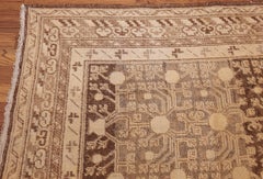 Shabby Chic Antique East Turkestan Khotan Rug. Size: 5 ft 9 in x 10 ft 7 in