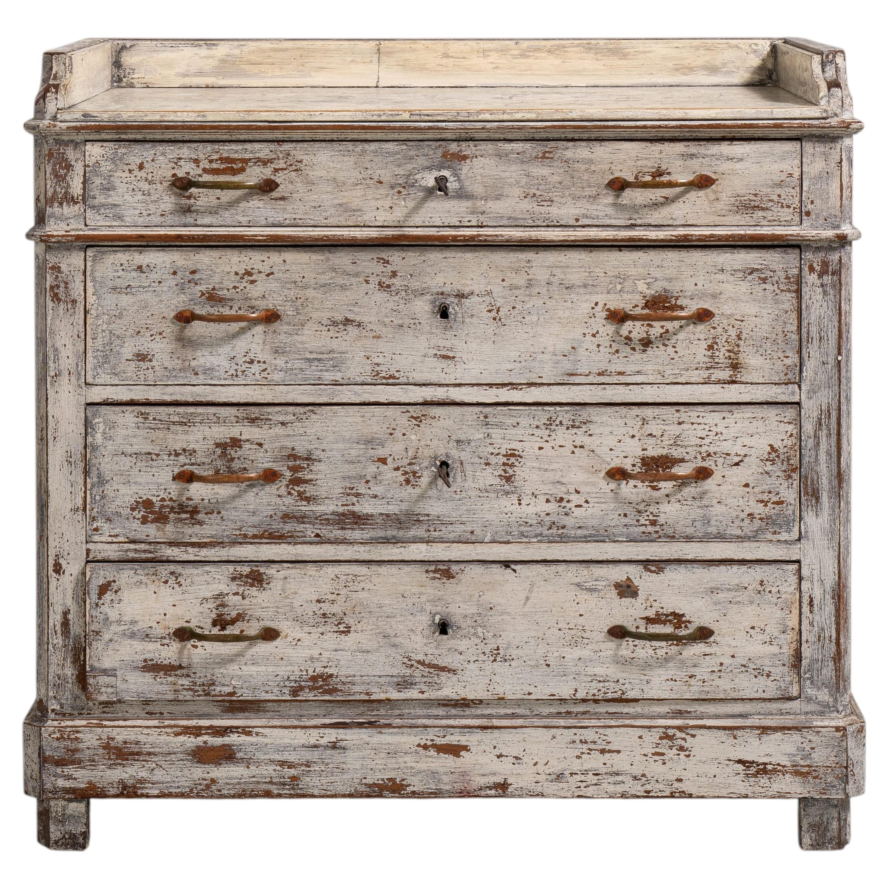 Shabby Chic Chest of Drawers For Sale