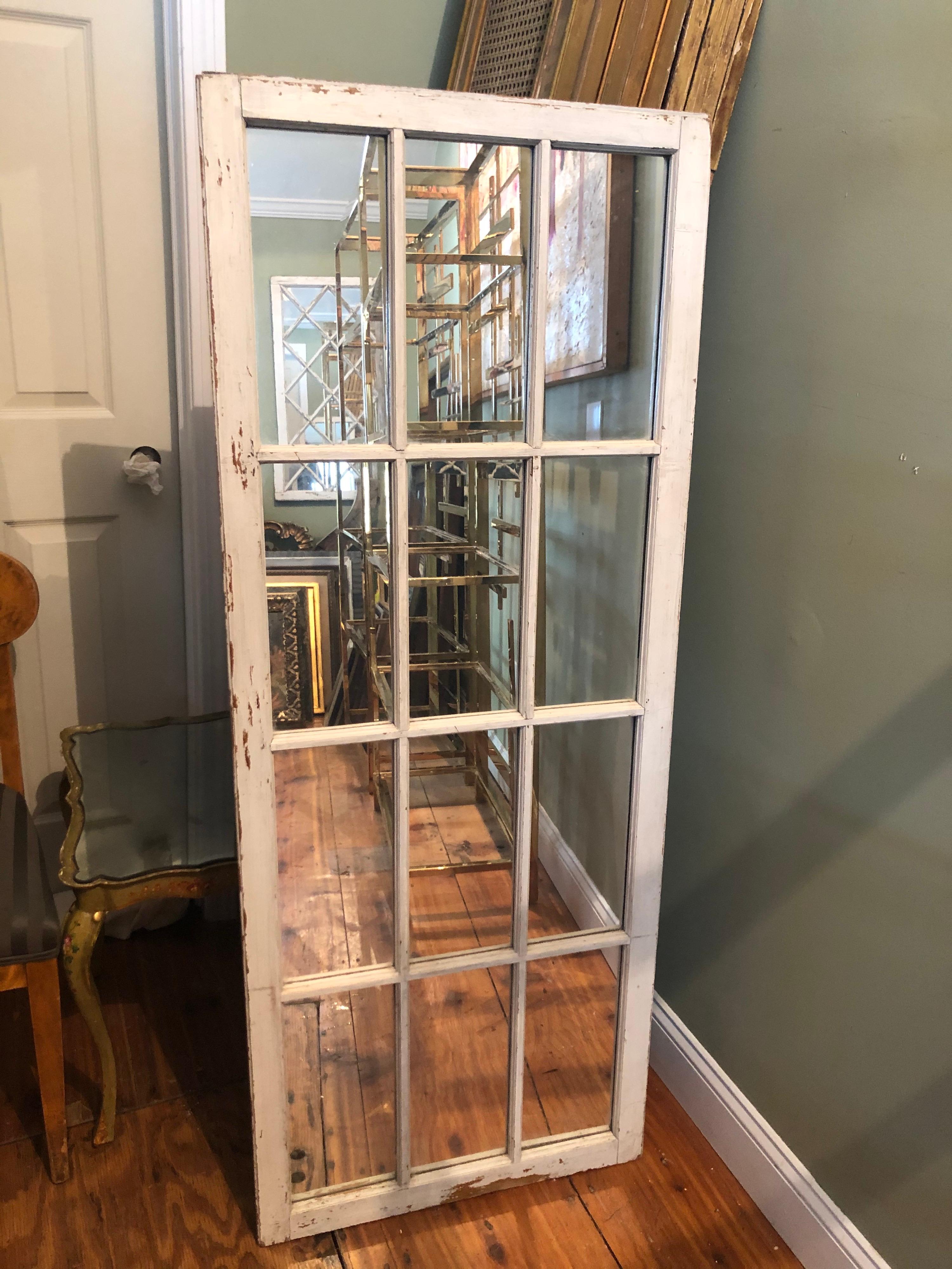 large shabby chic mirror