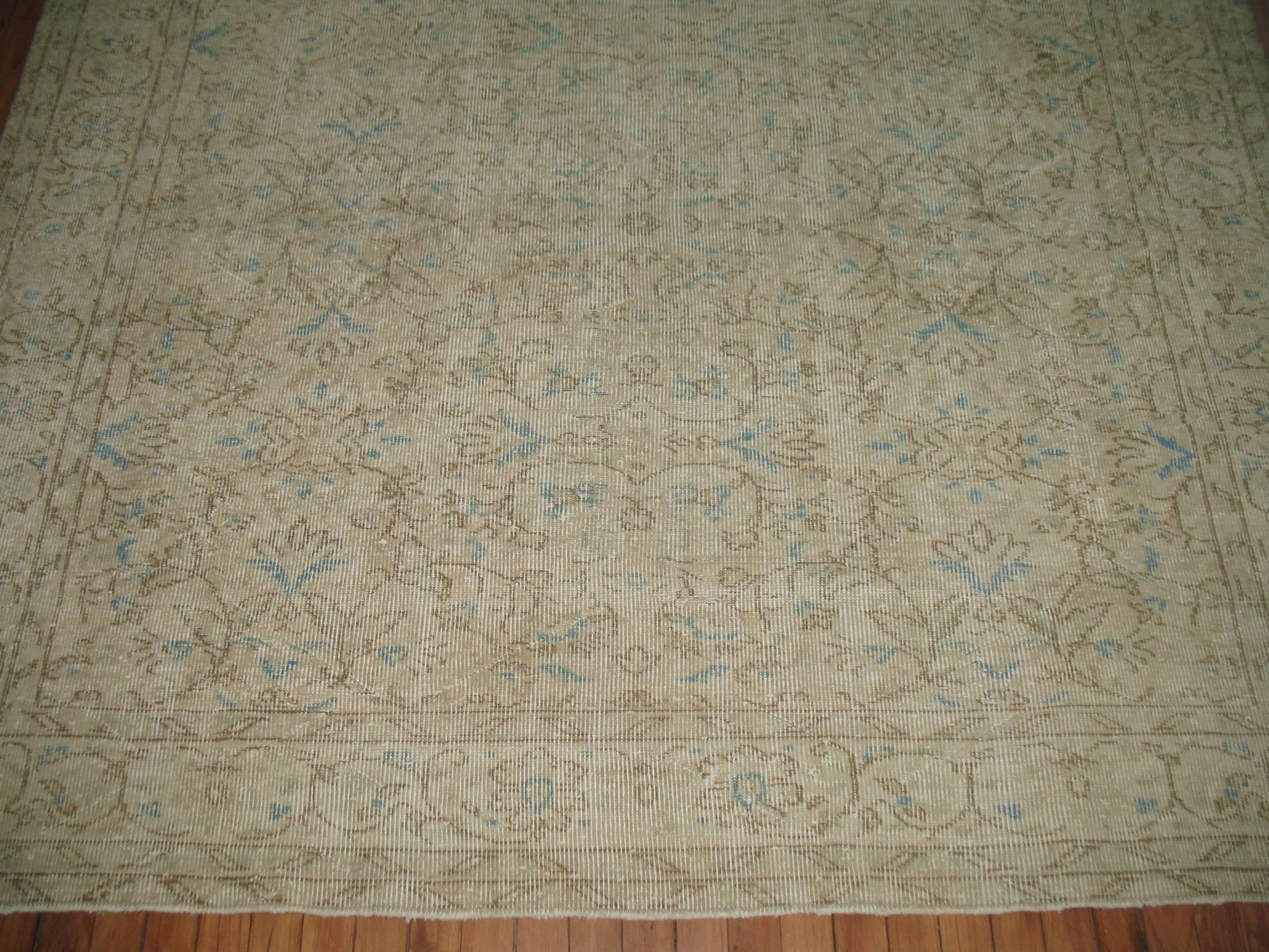 white turkish rug