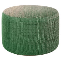 'Shade 3B' Wool Pouf in Greens by Begüm Cana Özgür for Nanimarquina