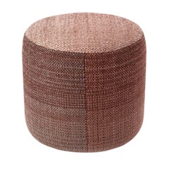 'Shade 4A' Large Wool Pouf in Browns by Begüm Cana Özgür for Nanimarquina