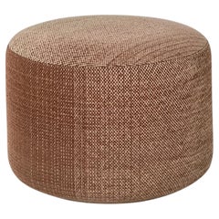 'Shade 4A' Wool Pouf in Browns by Begüm Cana Özgür for Nanimarquina