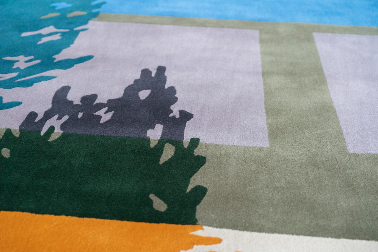 Other Shade VII Rug in Hand Tufted New Zealand Wool For Sale