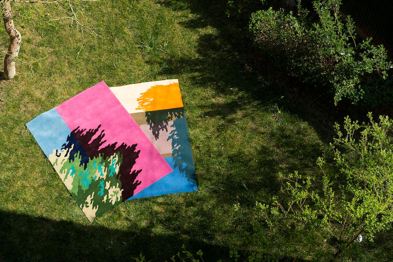 Romanian Shade VII Rug in Hand Tufted New Zealand Wool For Sale