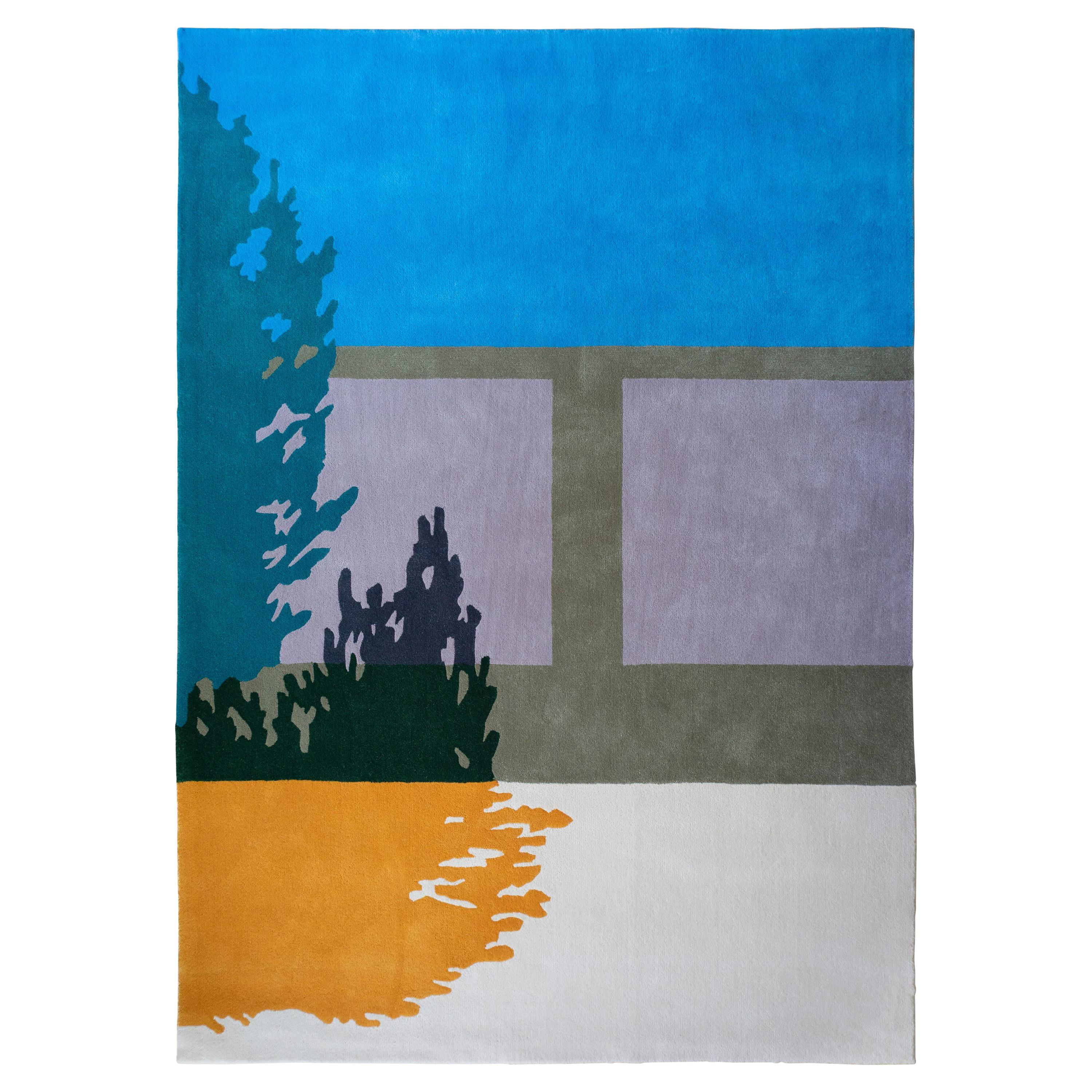 Shade VII Rug in Hand Tufted New Zealand Wool For Sale