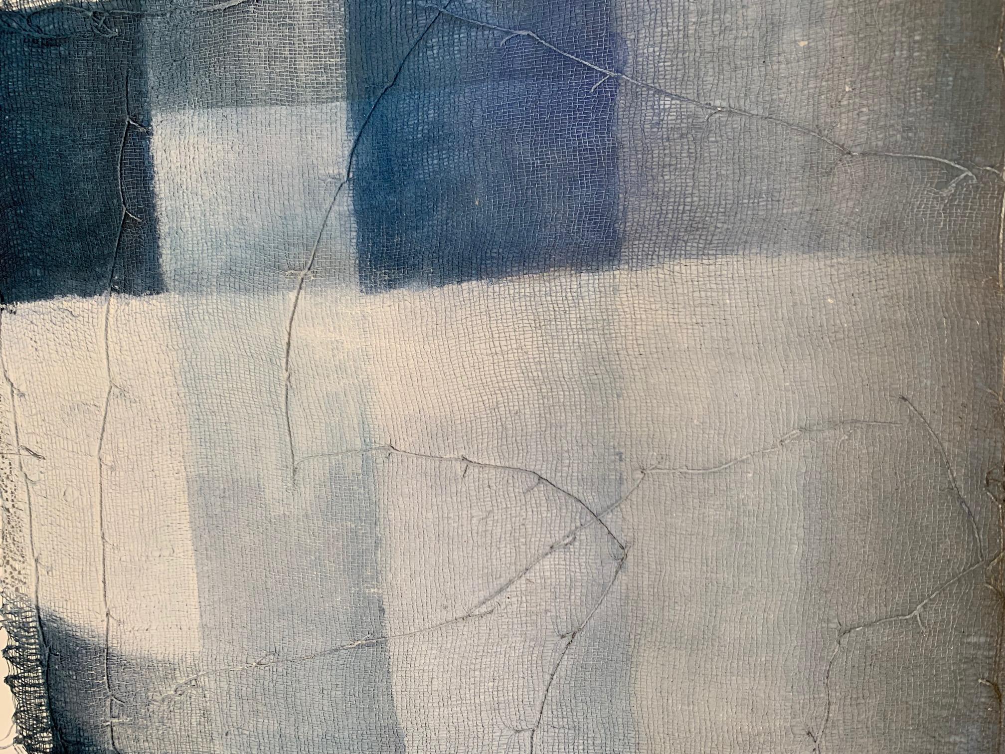 Other Shades of Blue Painting by Artist Diane Petry, Contemporary, Belgium