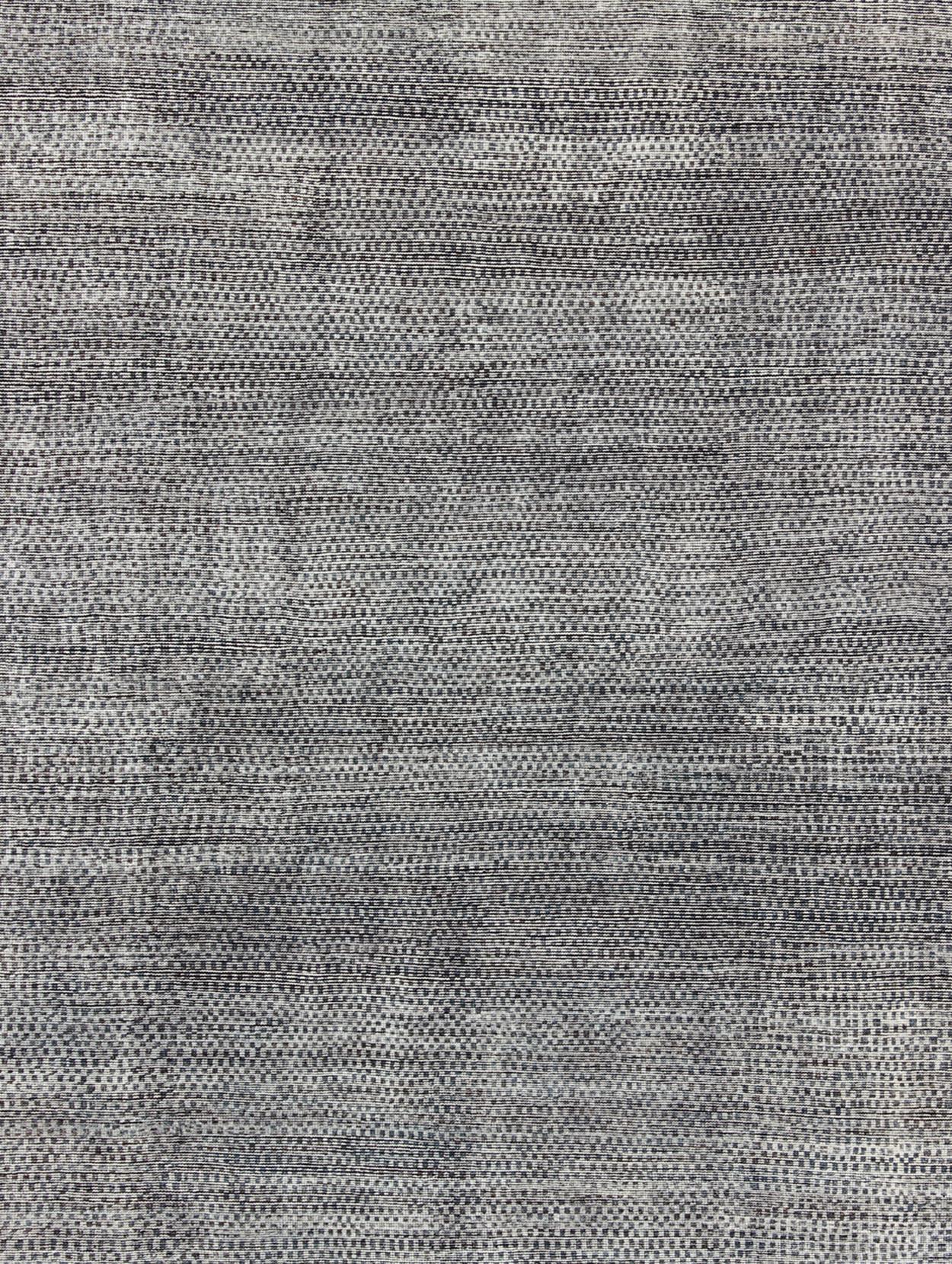 gray and white checkered rug
