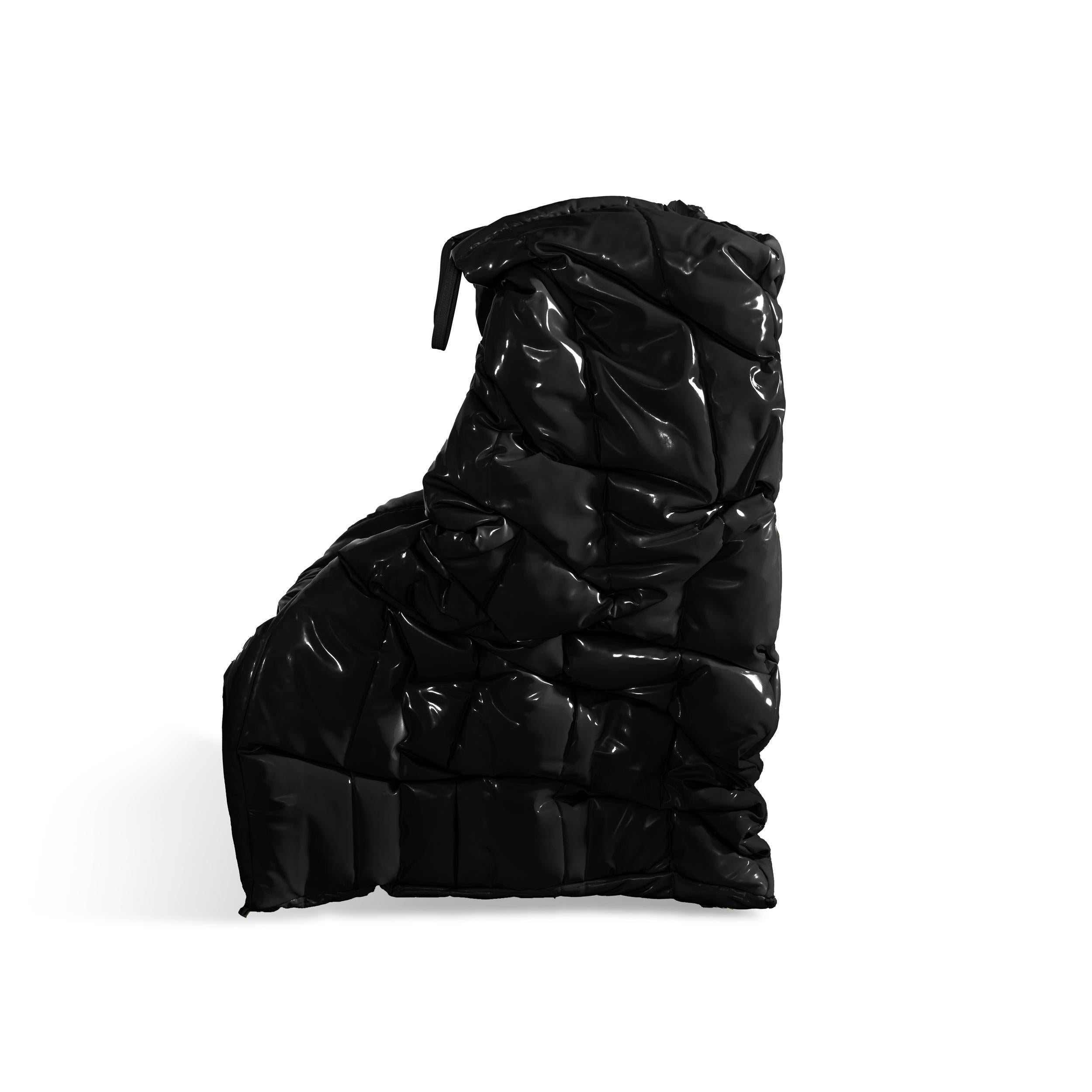 Shadow Armchair by Gaetano Pesce - Black In New Condition For Sale In La Morra, CN