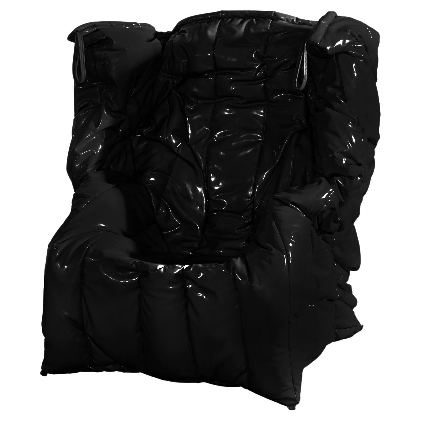 Shadow Armchair by Gaetano Pesce - Black For Sale