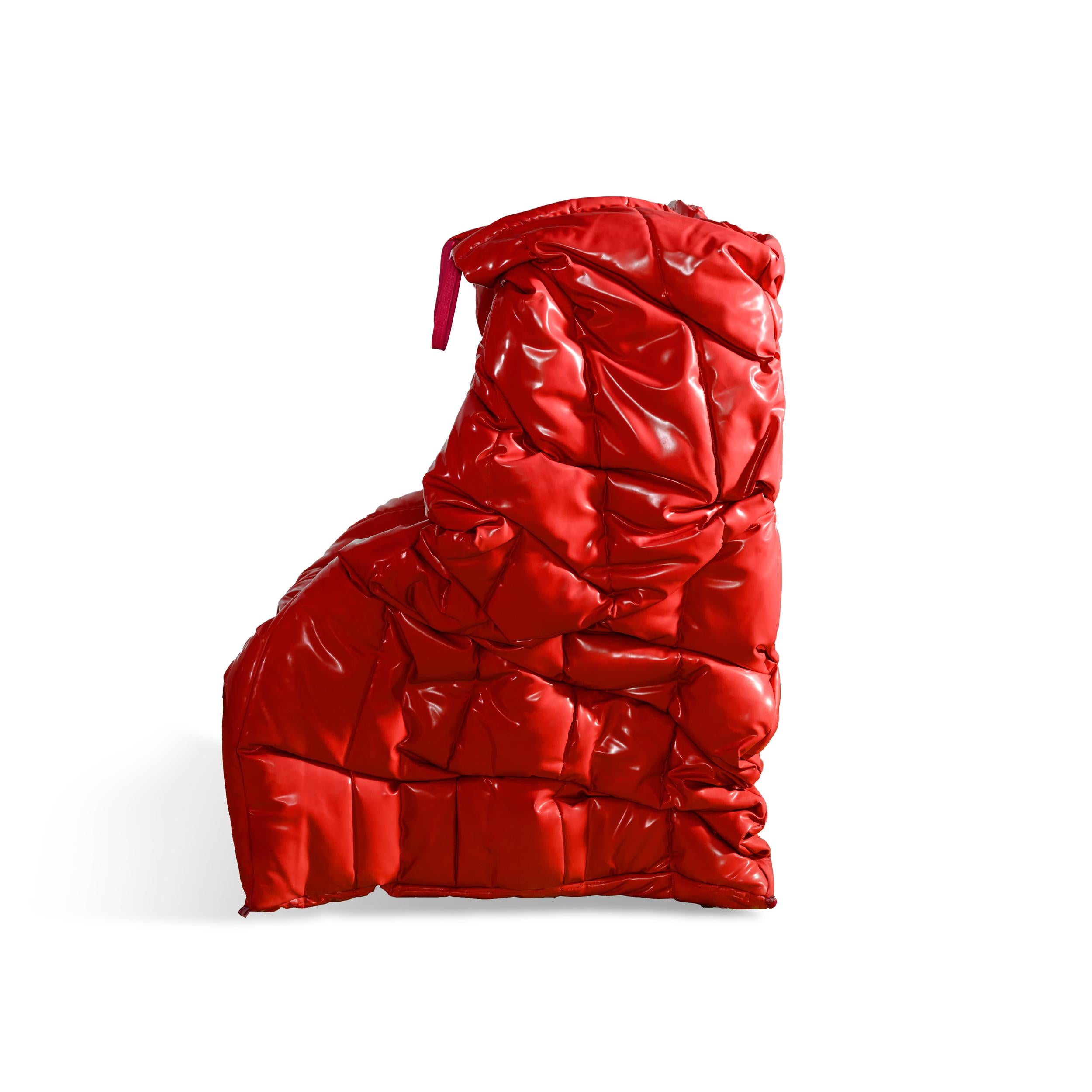 Shadow Armchair by Gaetano Pesce - Red In New Condition For Sale In La Morra, CN