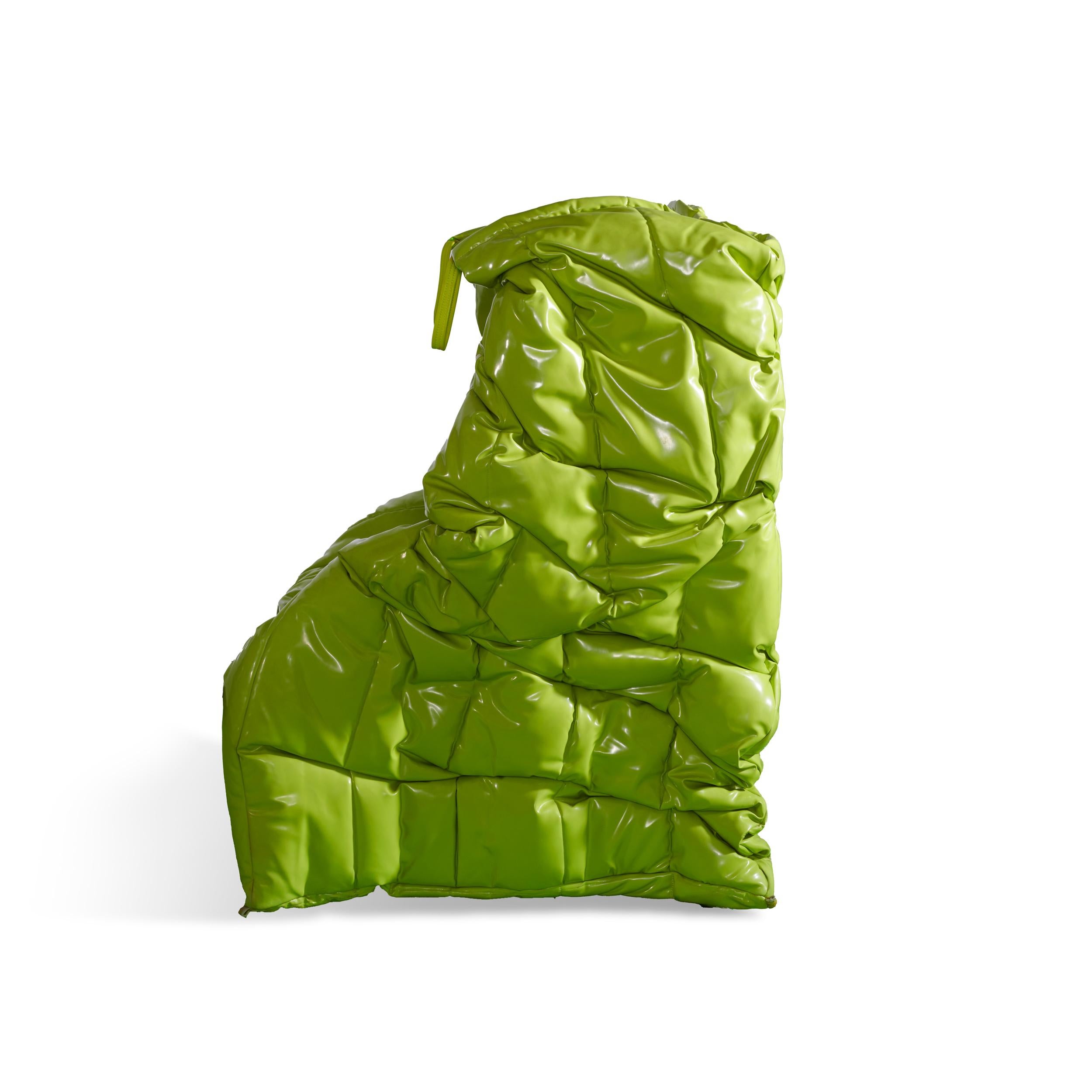 Shadow Armchair by Gaetano Pesce - Green In New Condition For Sale In La Morra, CN
