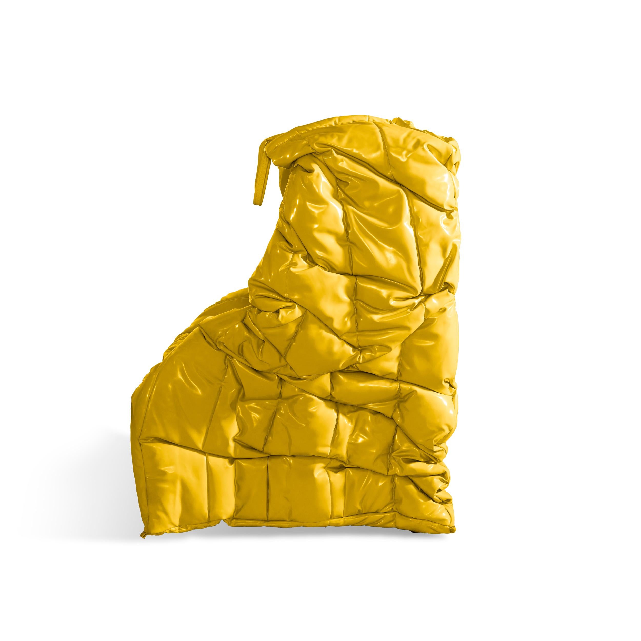 Shadow Armchair by Gaetano Pesce - Yellow In New Condition For Sale In La Morra, CN
