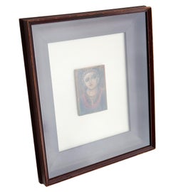 Shadow Box Frame w/Small Image of a Woman