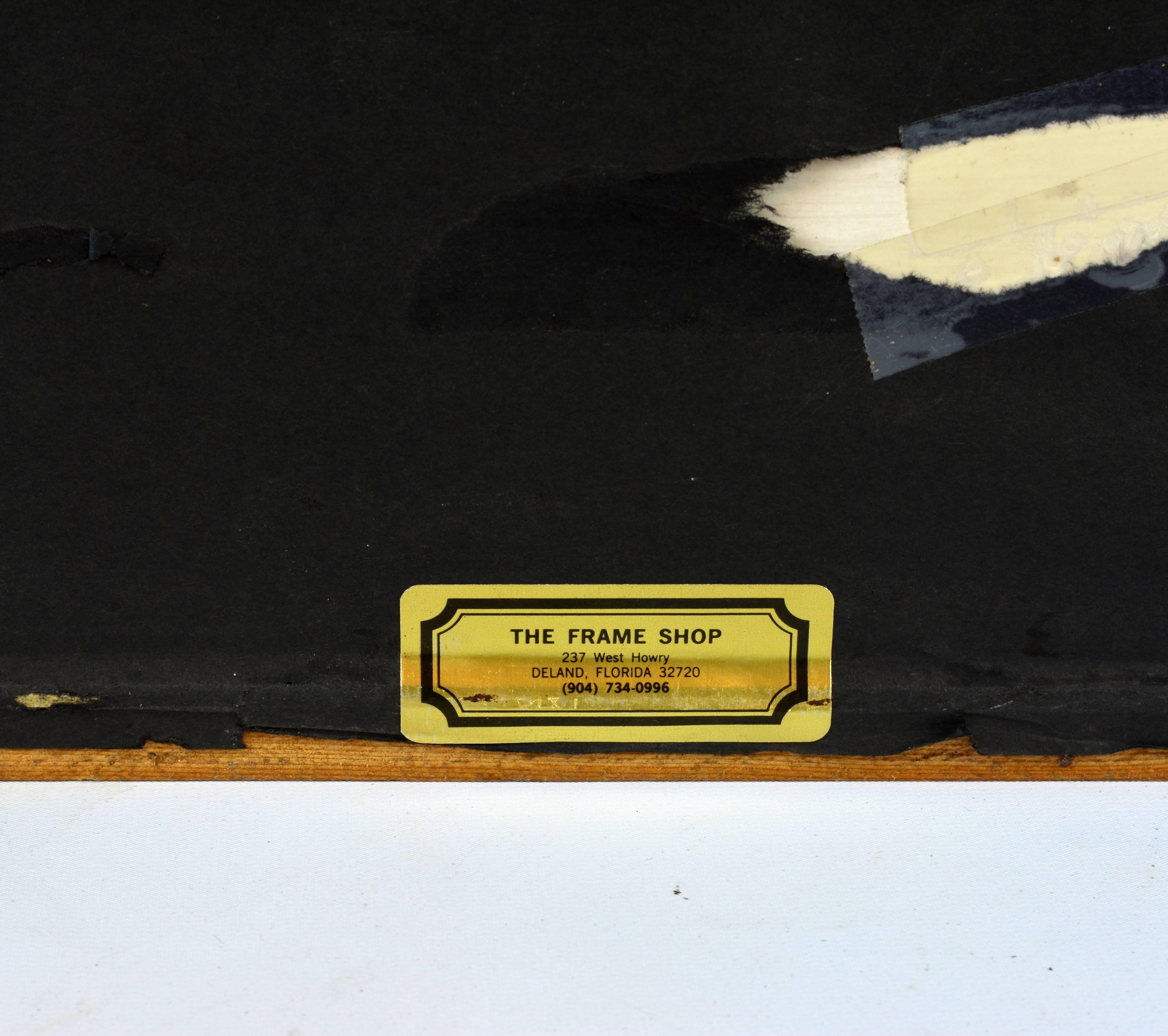 Modern Shadow Box Wall Sculpture by Akiko Sugiyama, Noted Japanese/American Artist