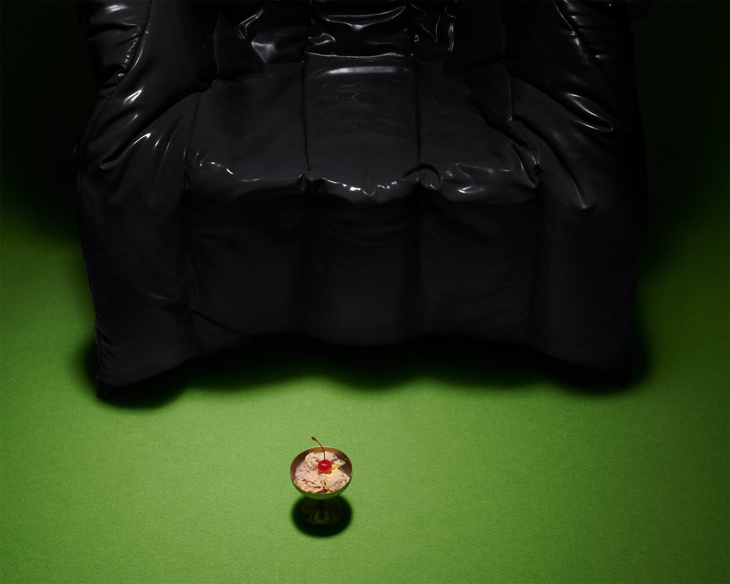 Shadow Green Armchair Padded with Soft Polyurethane Foam by Gaetano Pesce en venta 6