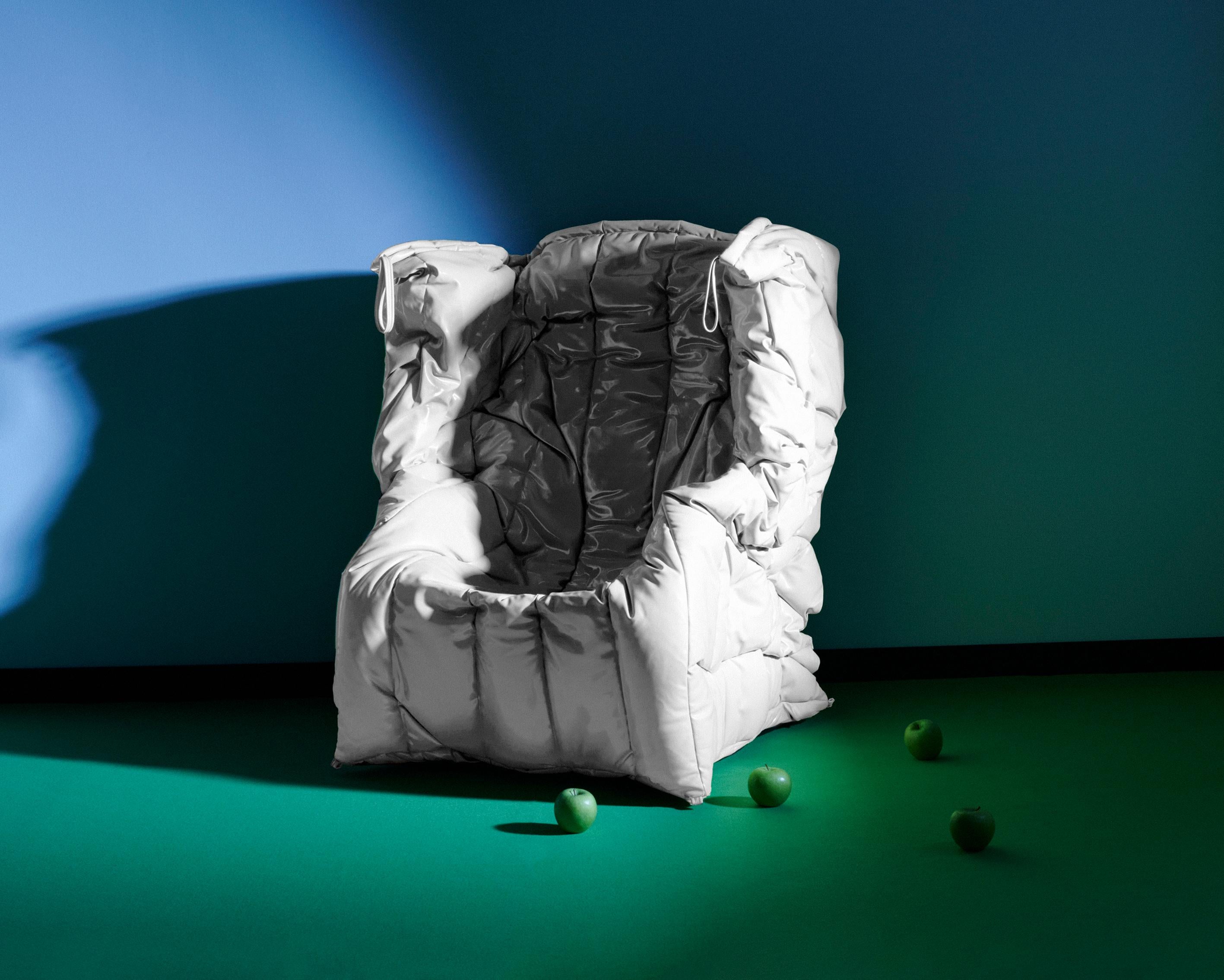 Shadow Green Armchair Padded with Soft Polyurethane Foam by Gaetano Pesce en Nuevo estado para la venta en Brooklyn, NY