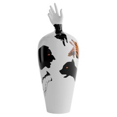 Shadow ii Decorative Vase, Modern and Unique Design, Handmade Ceramic Decor