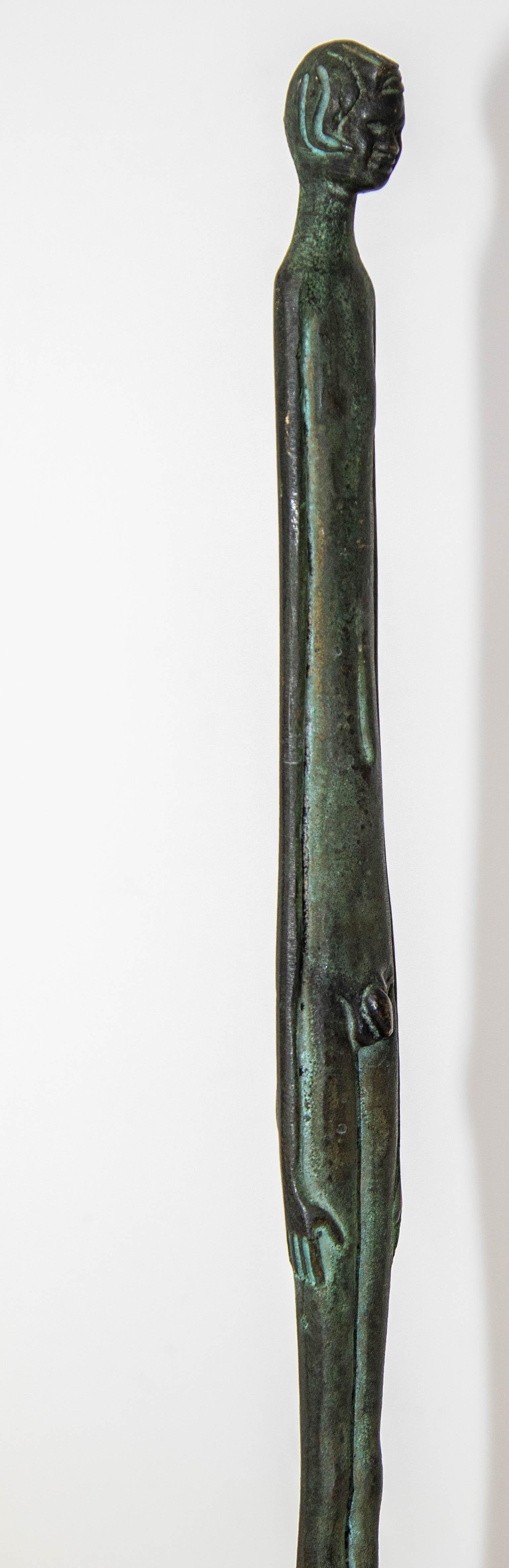 Shadow of the Evening Etruscan Bronze Museo Etrusco Guernacci Volterra For Sale 5