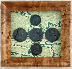 Shadowbox with Grand Tour Gutta Pecha Plaques