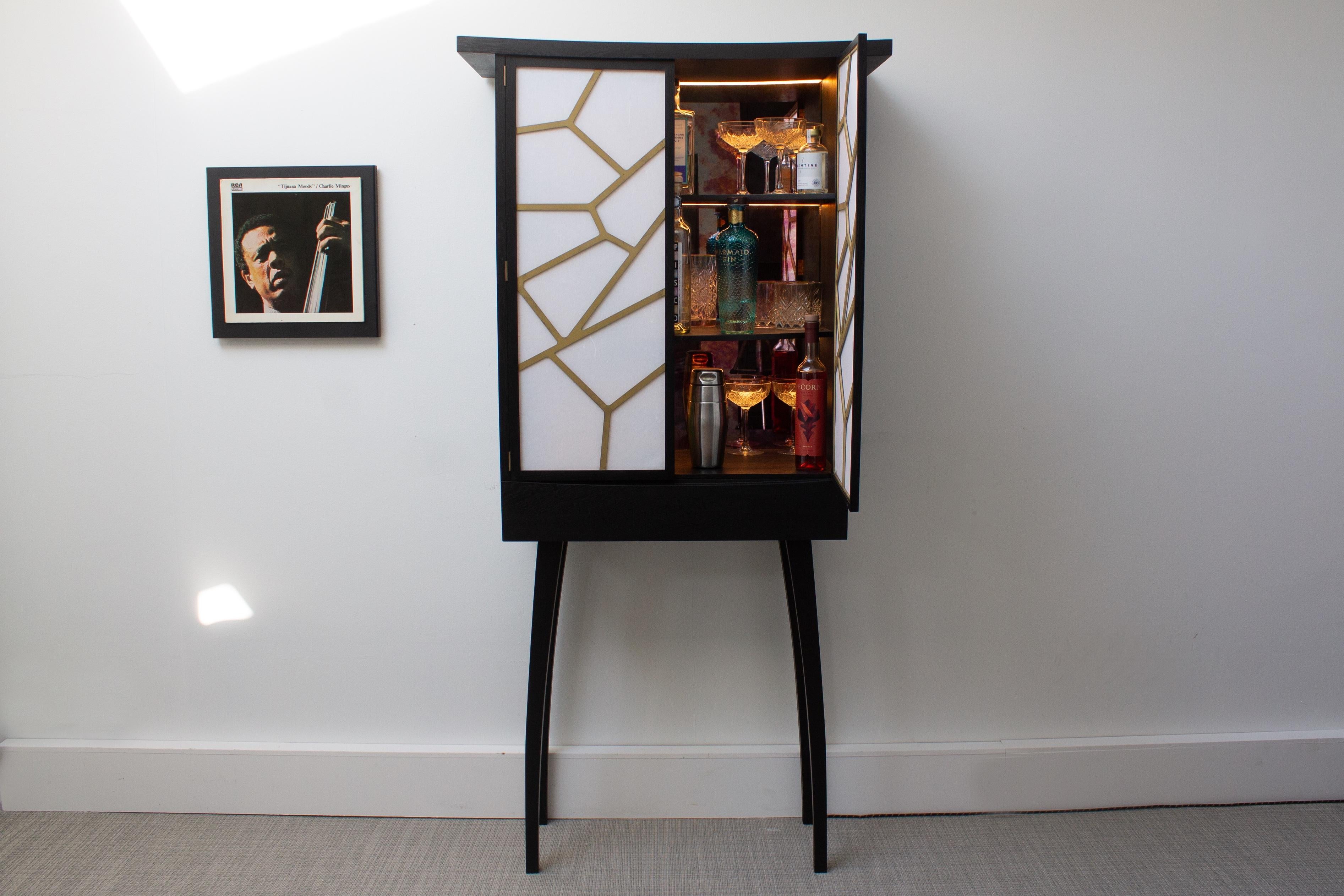 British Shadows Drinks Cabinet For Sale