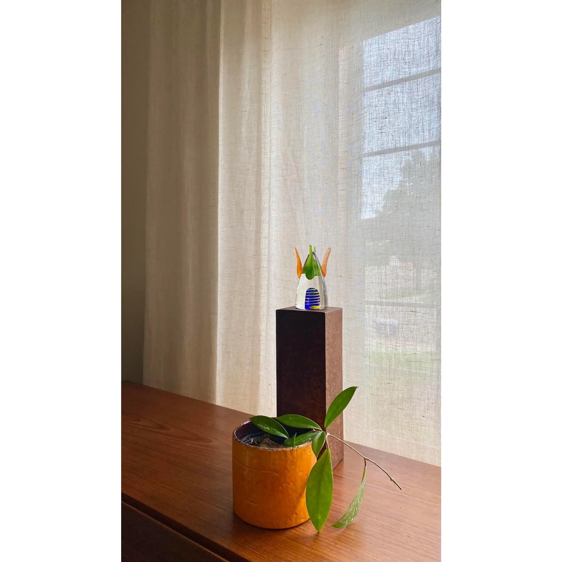 Escultura de vidrio postmoderna estilo Memphis Group de Shafaq Malik en venta 1