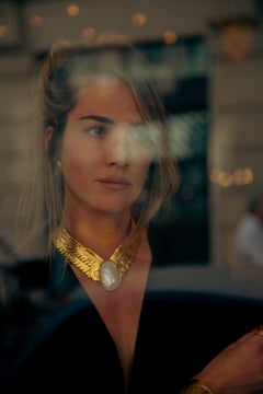 Shafik Collection Torque Wings - Gold-Plated Bronze with Nacre