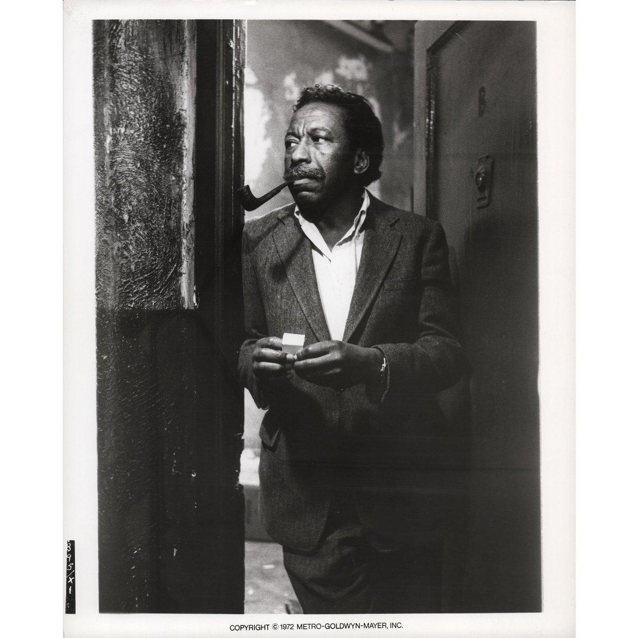 Original 1971 U.S. silver gelatin single-weight photo for the film Shaft directed by Gordon Parks with Richard Roundtree / Moses Gunn / Charles Cioffi / Christopher St. John. Fine condition. Please note: the size is stated in inches and the actual